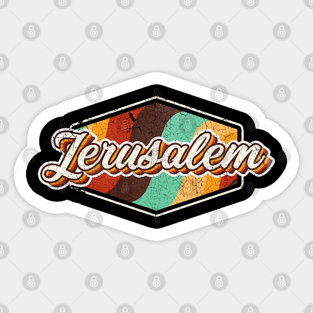 Jerusalem city Sticker by NeedsFulfilled